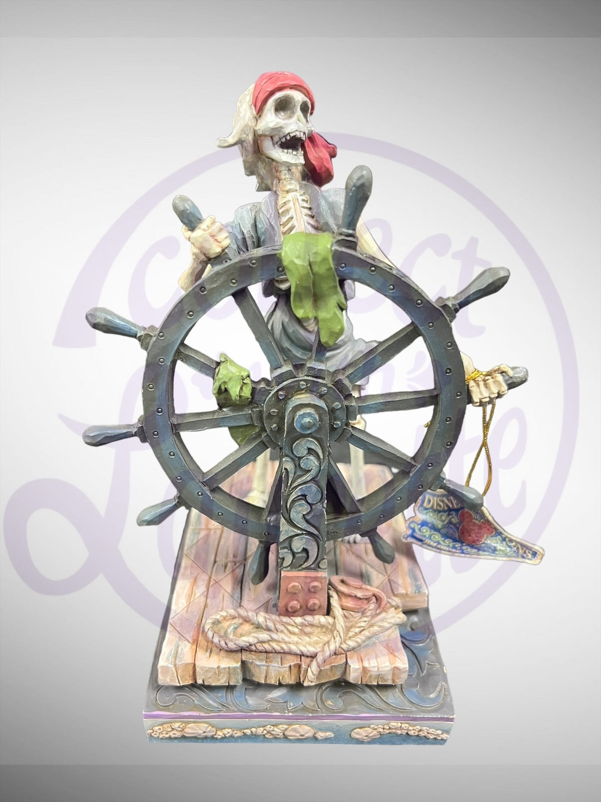 Jim Shore Disney Traditions - Pirates of the Caribbean Helmsman Figurine