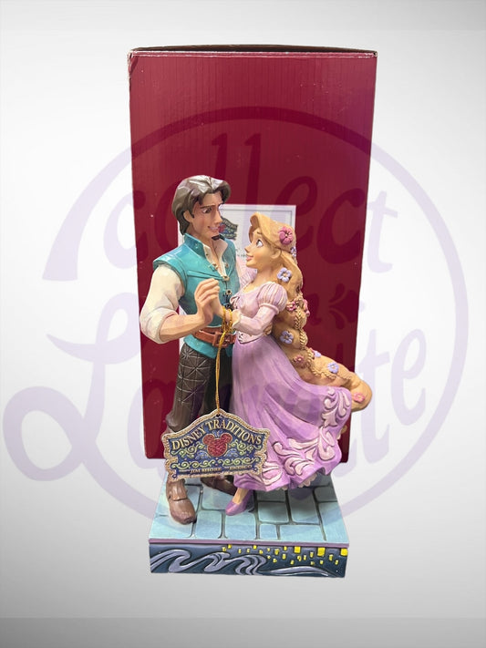 Jim Shore Disney Traditions - My New Dream Rapunzel and Flynn Rider Tangled Figurine