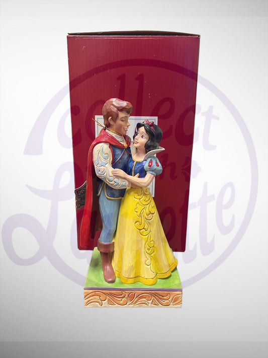 Jim Shore Disney Traditions - The Fairest Love Snow White and Prince Florian Figurine