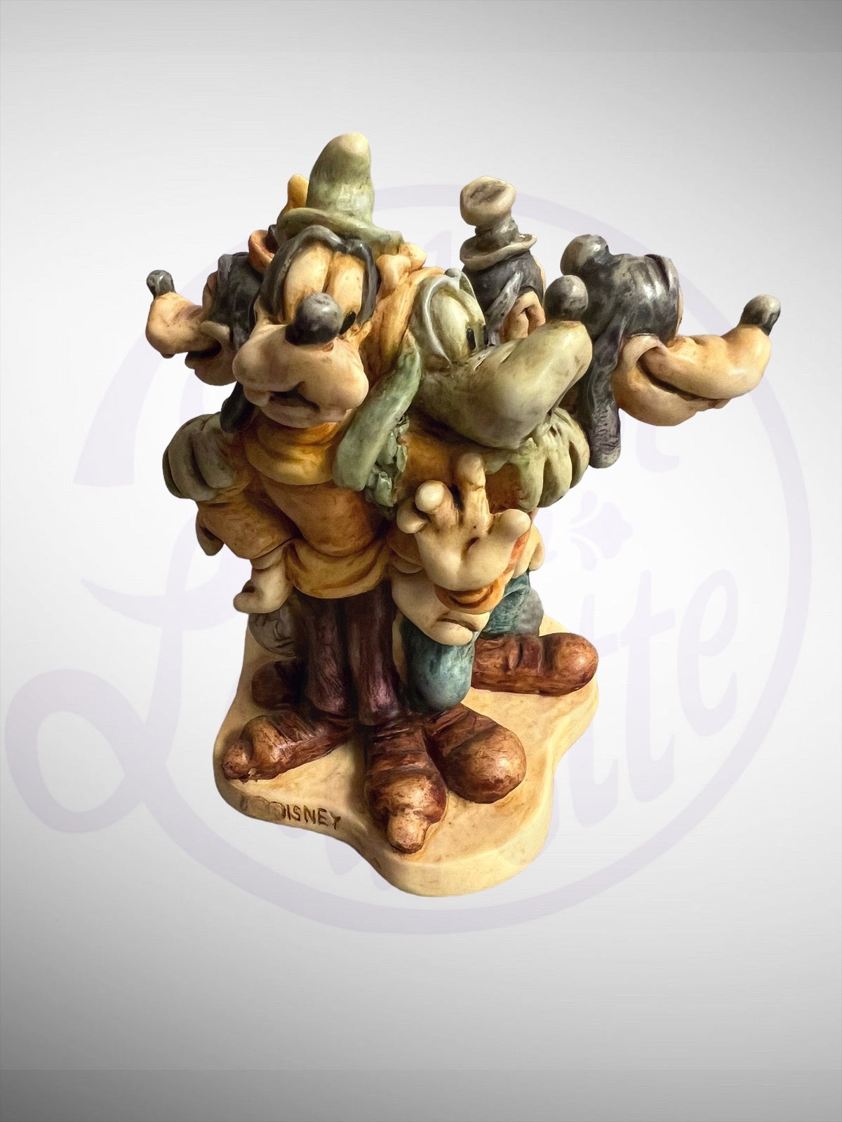 Harmony Kingdom Box - Disney Goofy Through the Years Figurine No Box