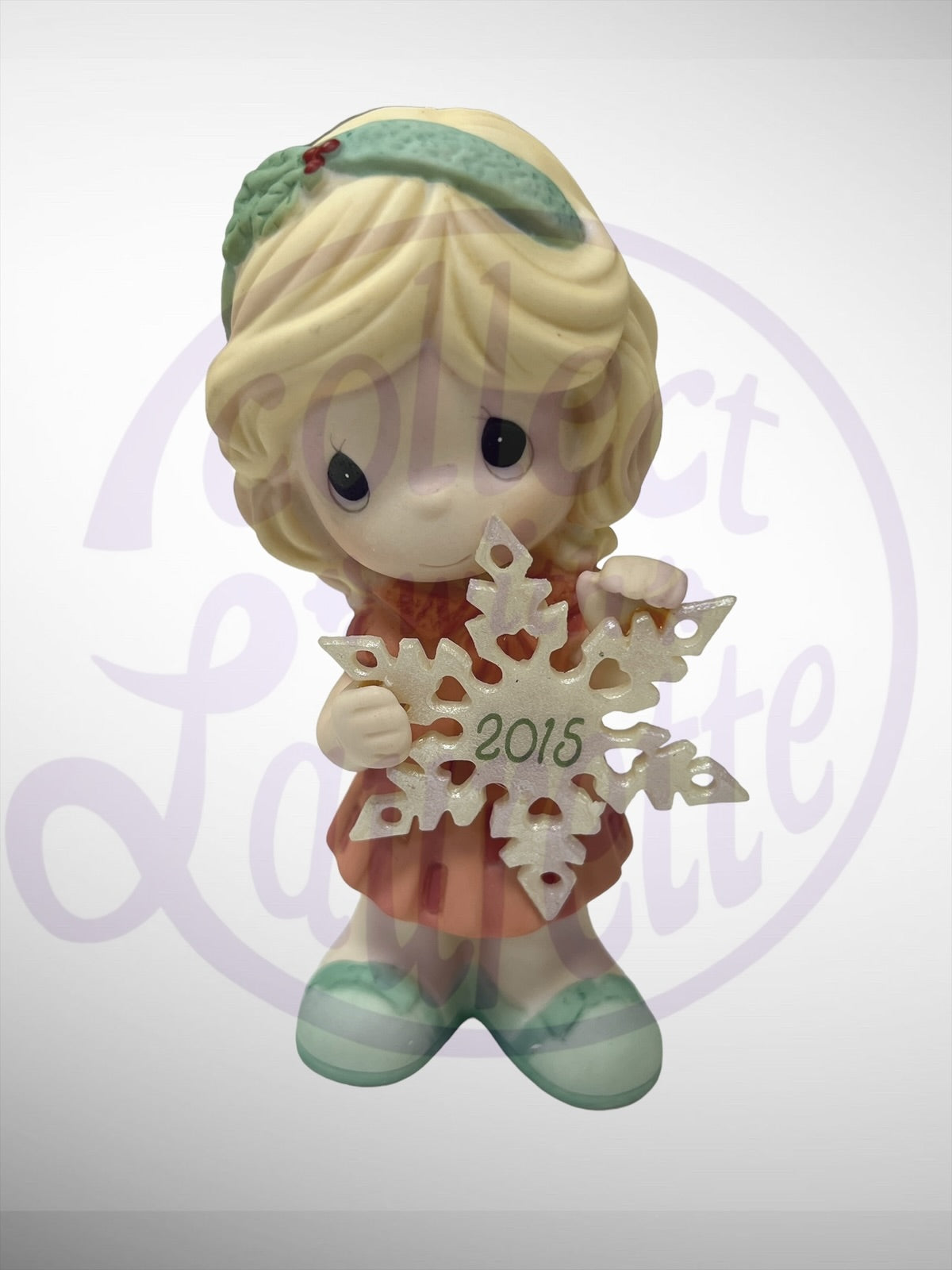 Precious Moments - You Make the Season One of a Kind Girl 2015 Snowflake Figurine