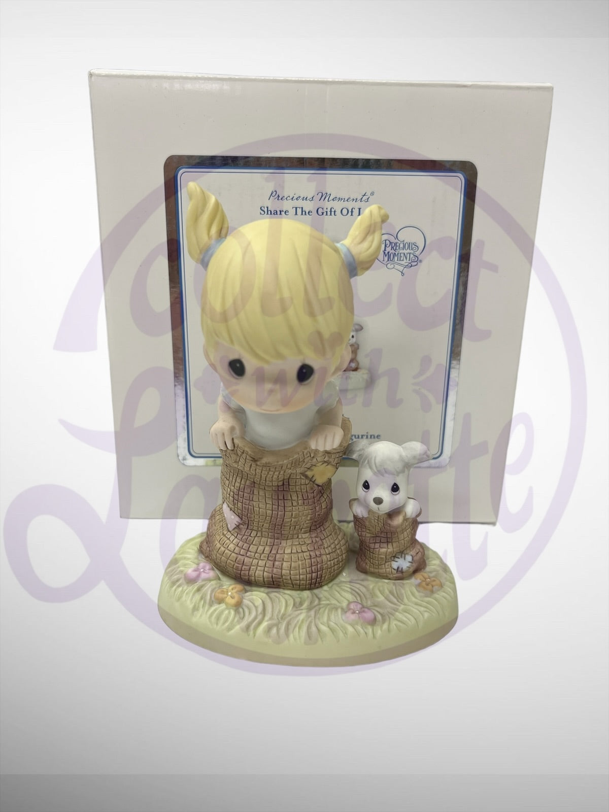 Precious Moments - Best Spuds Girl and Dog Figurine