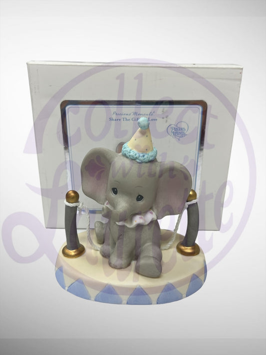 Precious Moments - I Love You Tons Elephant Birthday Figurine