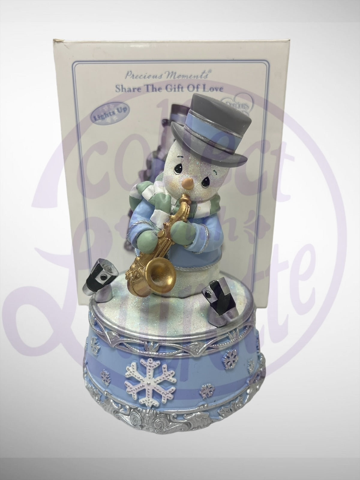 Precious Moments - Snowman LED Musical Figurine