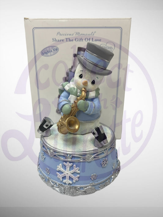 Precious Moments - Snowman LED Musical Figurine