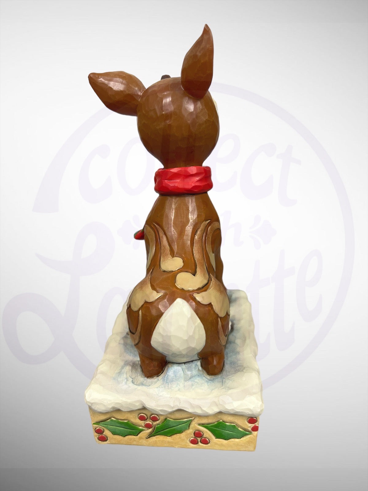 Jim Shore Rudolph Traditions - Rudolph Light Up Nose Figurine