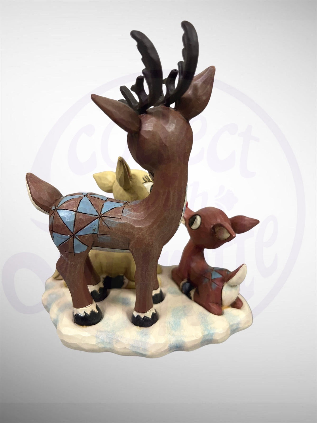 Jim Shore Rudolph Traditions - Rudolph with Mom & Dad Donner Figurine