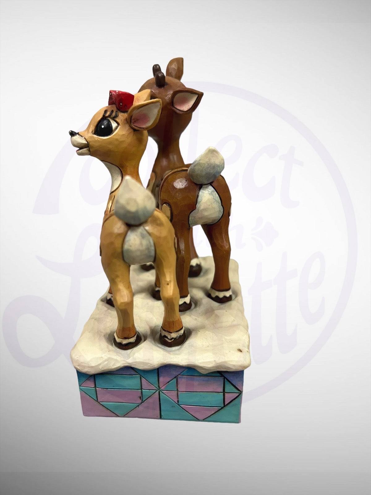 Jim Shore Rudolph Traditions - Rudolph & Clarice Together Figurine