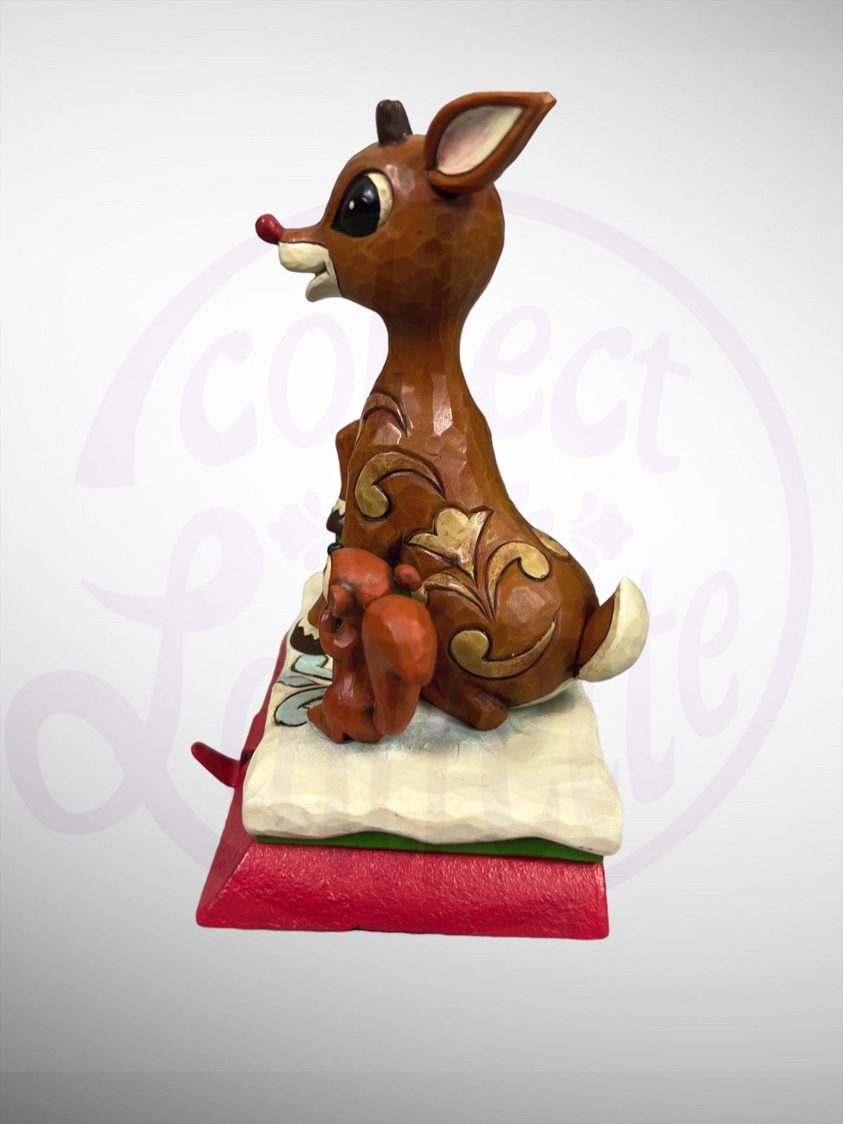 Jim Shore Rudolph Traditions - Rudolph Stocking Holder Christmas Figurine