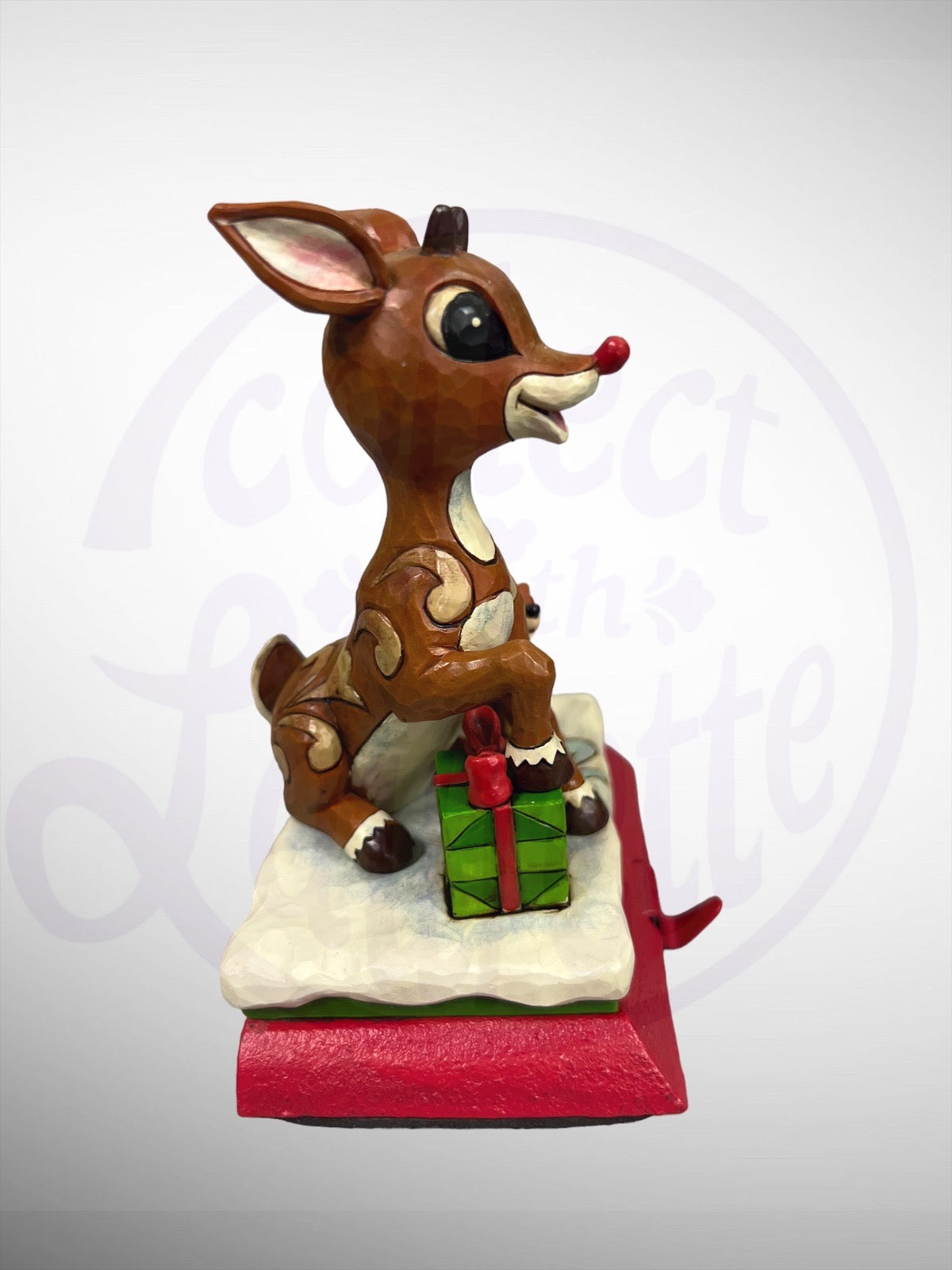 Jim Shore Rudolph Traditions - Rudolph Stocking Holder Christmas Figurine