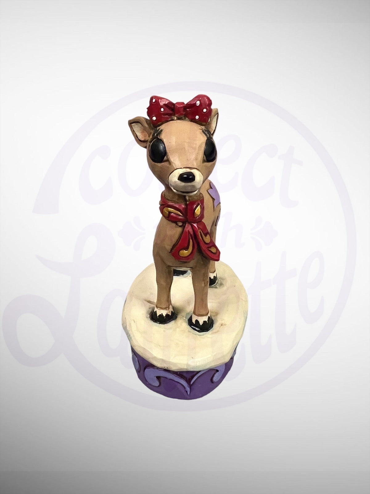 Jim Shore Rudolph Traditions - Clarice Anniversary Figurine