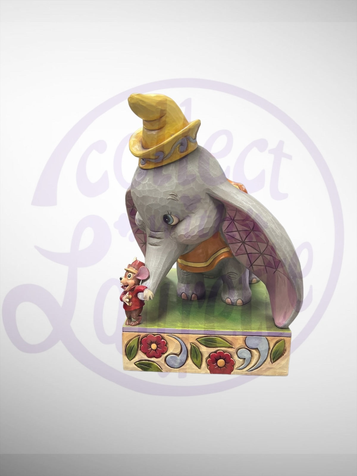 Jim Shore Disney Traditions - Forever Together Dumbo and Timothy Figurine (no box)