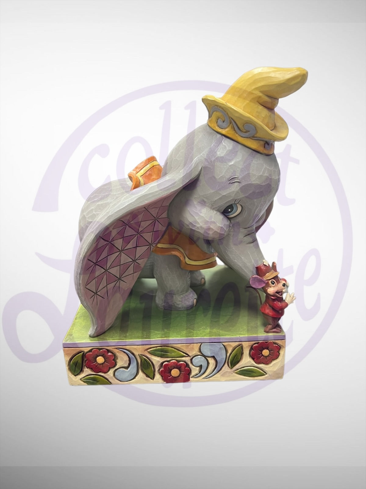 Jim Shore Disney Traditions - Forever Together Dumbo and Timothy Figurine (no box)