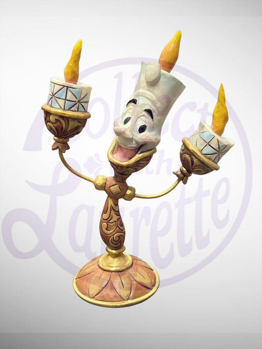 Jim Shore Disney Traditions - Ooh La La Lumiere Figurine (No Box)