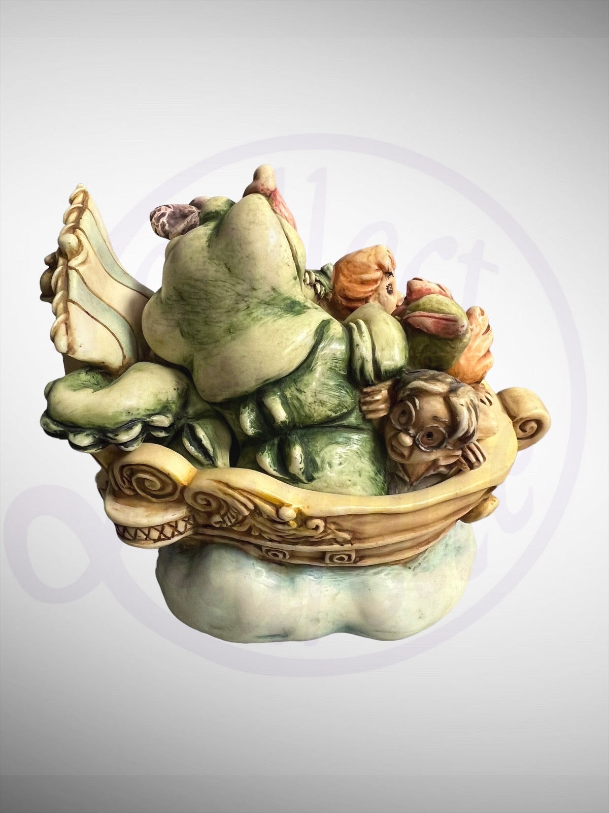 Harmony Kingdom Box - Disney Off to Neverland! Peter Pan Figurine No Box