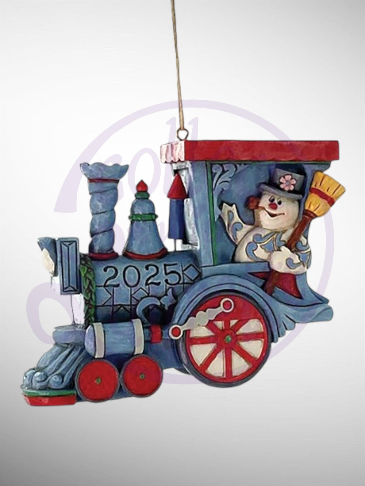 Jim Shore Frosty the Snowman - Frosty in Train 2025 Ornament