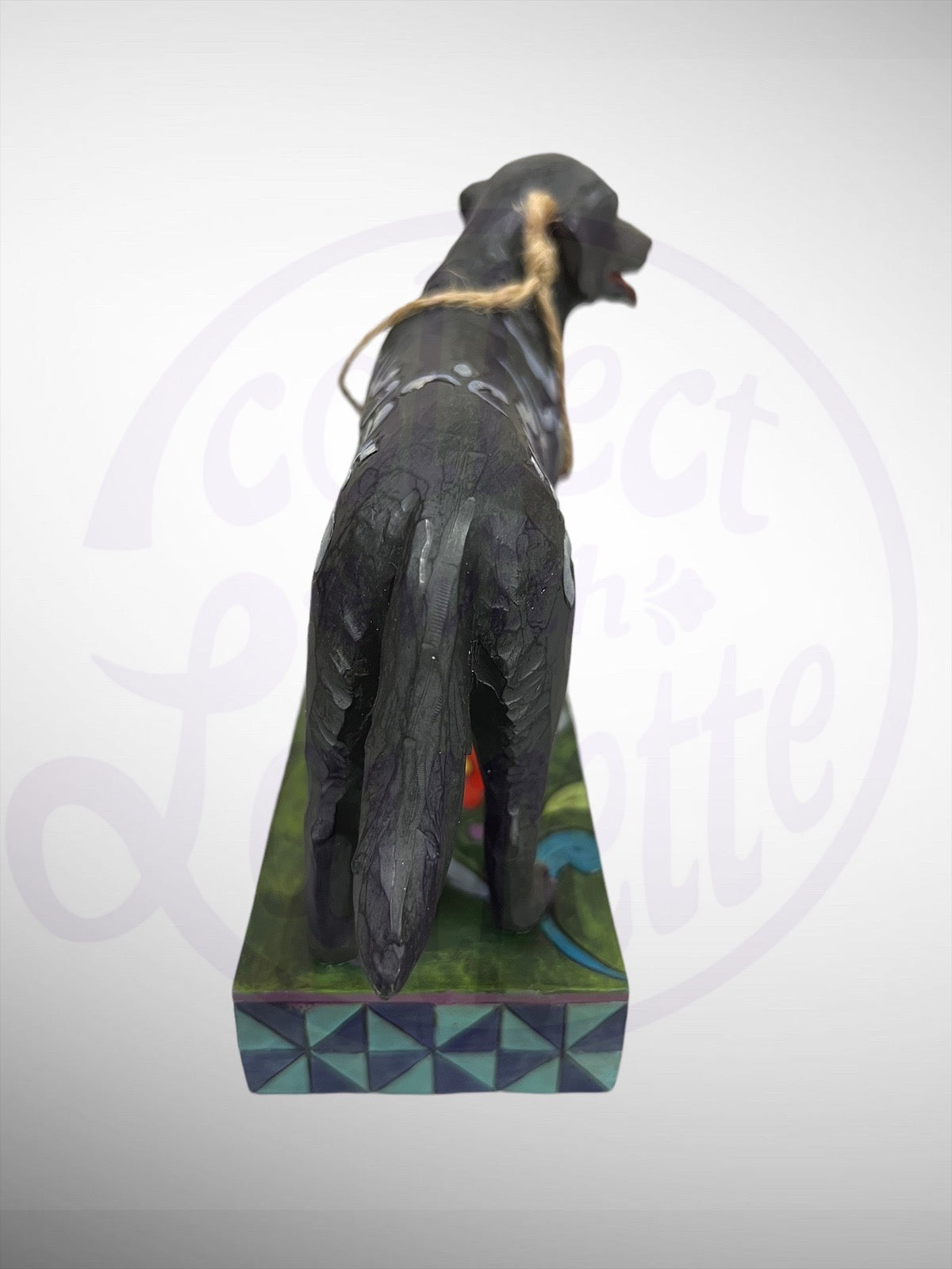 Jim Shore Heartwood Creek - Duke Black Labrador Retriever Dog Figurine