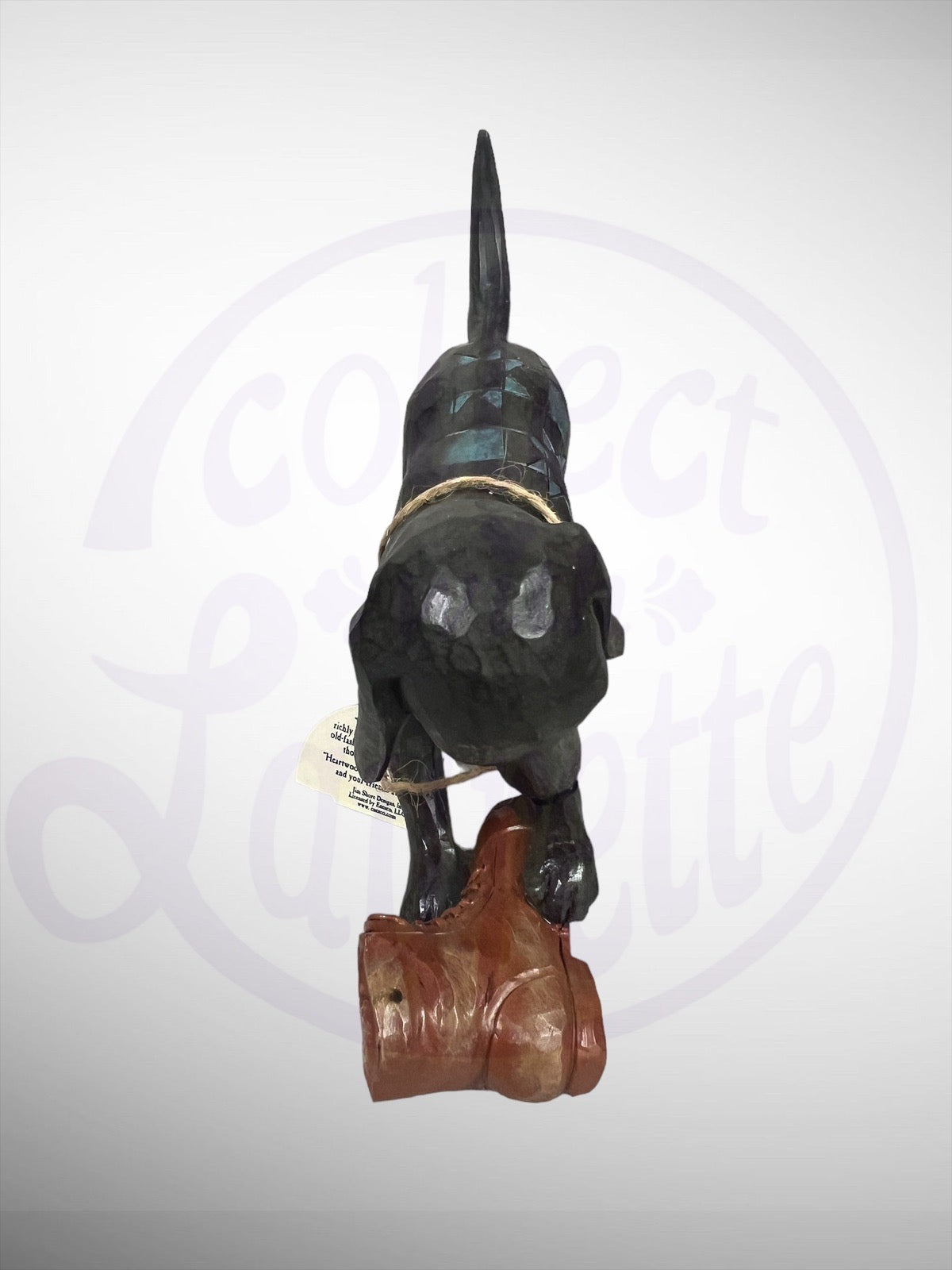 Jim Shore Heartwood Creek - Buster Black Labrador Retriever Dog Figurine