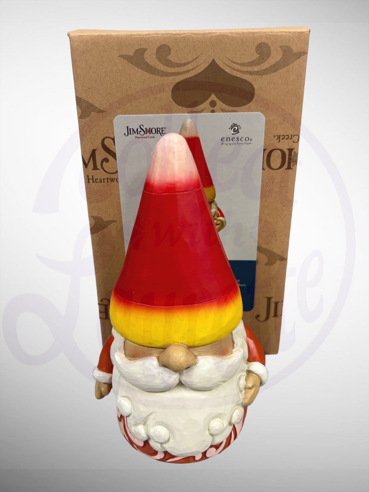 Jim Shore Heartwood Creek - Small But Sweet Candy Corn Gnome Halloween Figurine