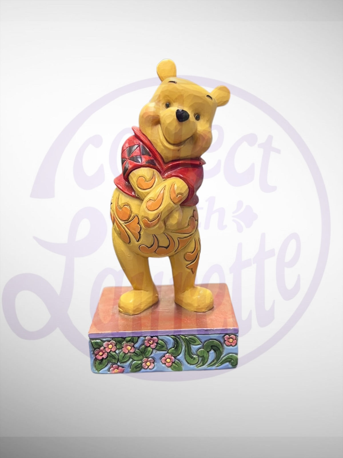 Jim Shore Disney Traditions - Beloved Bear Winnie the Pooh Figurine (no box)