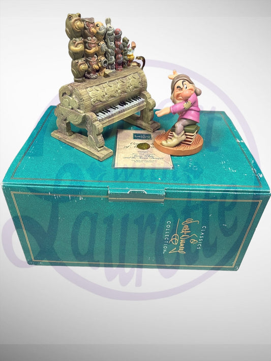 Walt Disney Classics Collection - WDCC Humph! and Pipe Organ Grumpy Snow White Figurine