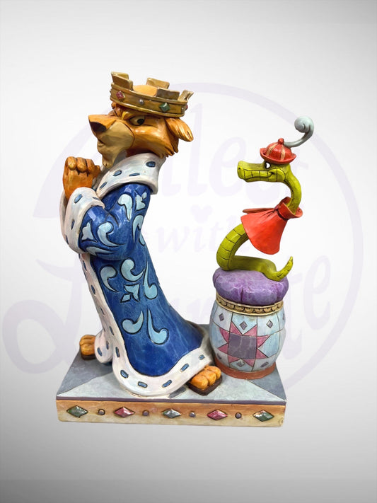 Jim Shore Disney Traditions -Royal Pains Robin Hood Figurine (No Box)