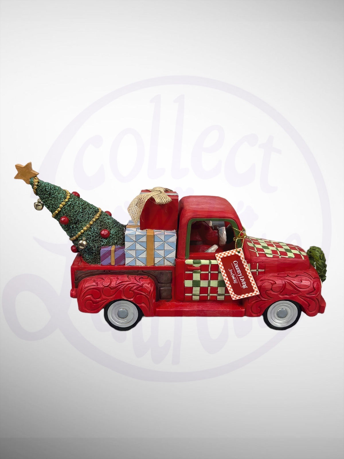 Country Living by Jim Shore -Country Roads Lead to Christmas Santa Truck Figurine