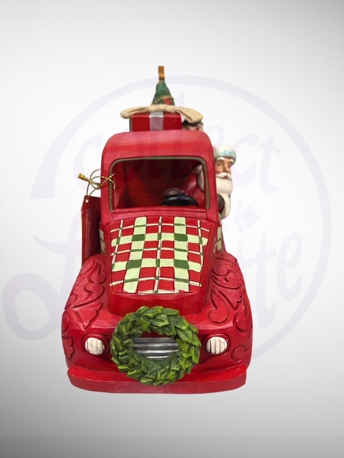 Country Living by Jim Shore -Country Roads Lead to Christmas Santa Truck Figurine