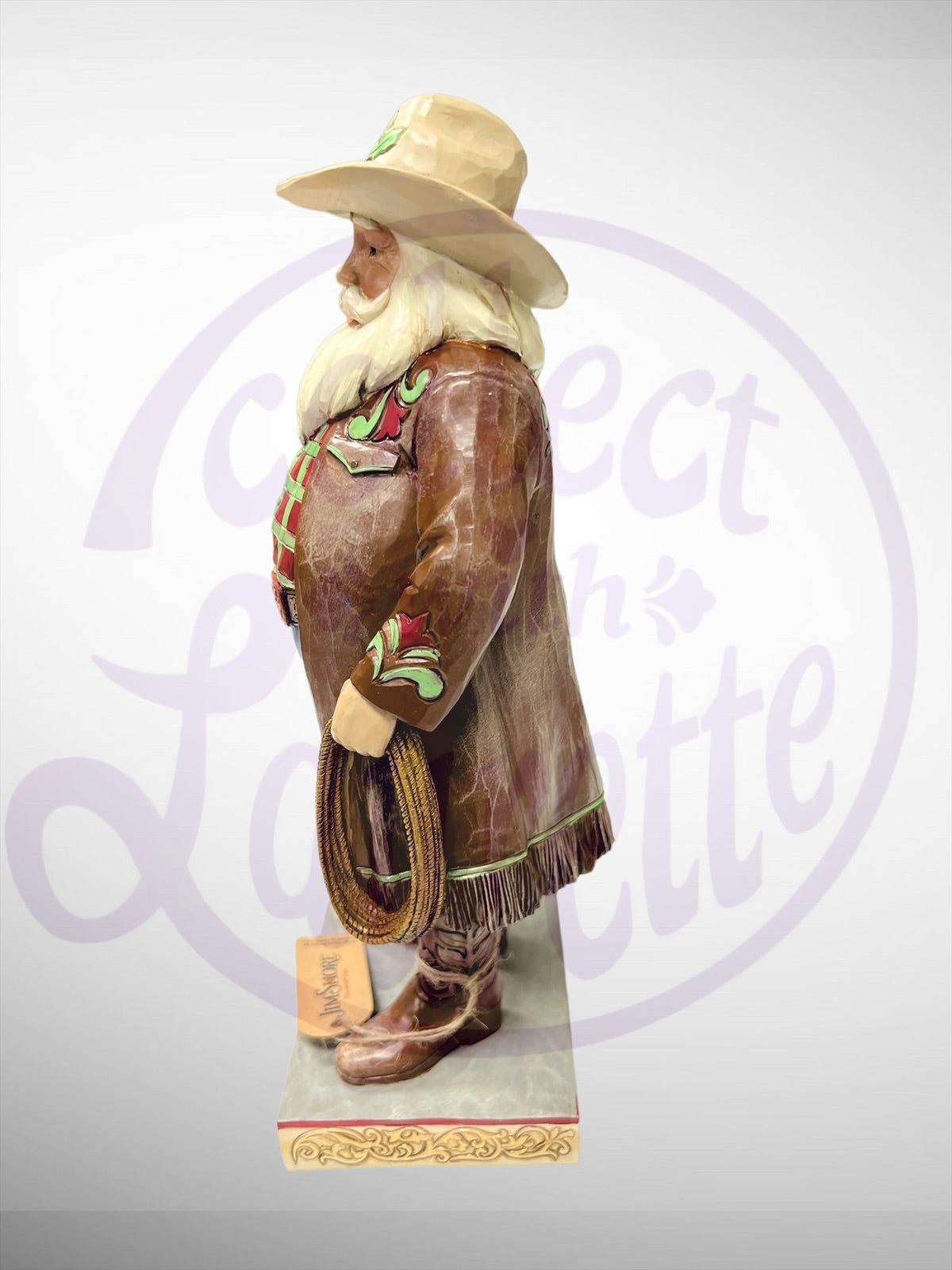 Jim Shore Heartwood Creek - It's Christmas Y'All Western Santa Figurine