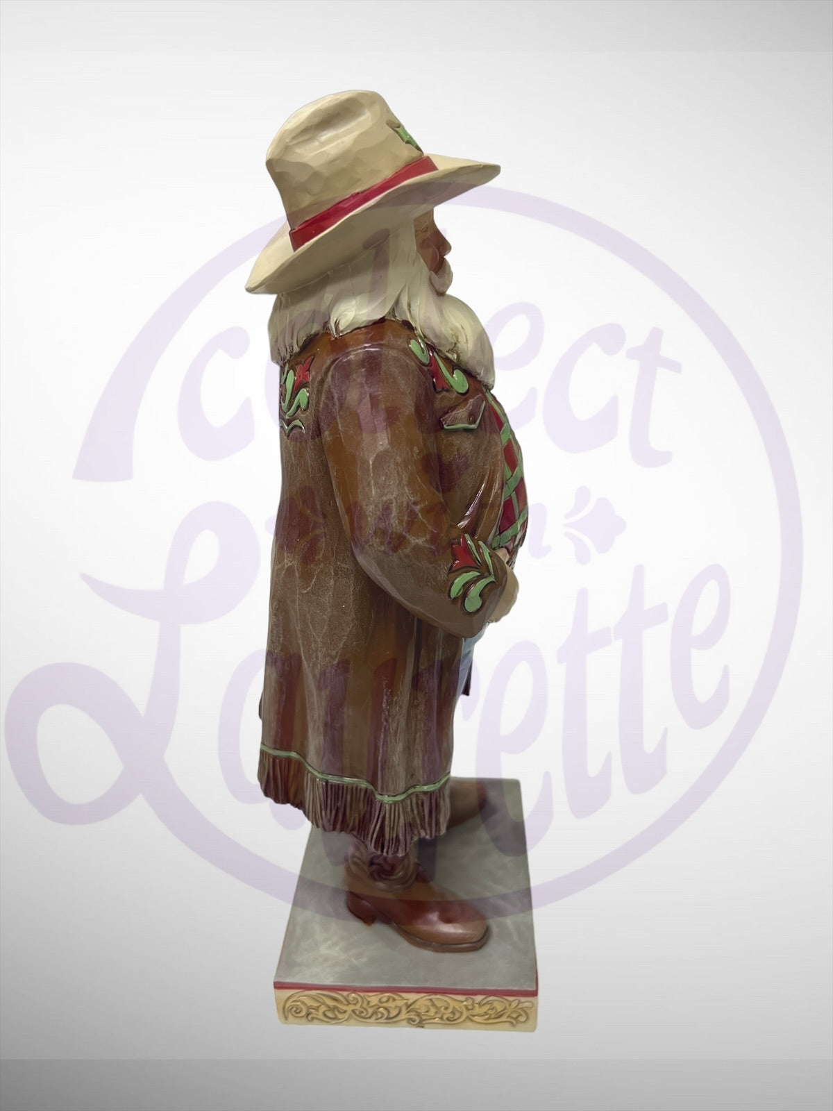 Jim Shore Heartwood Creek - It's Christmas Y'All Western Santa Figurine