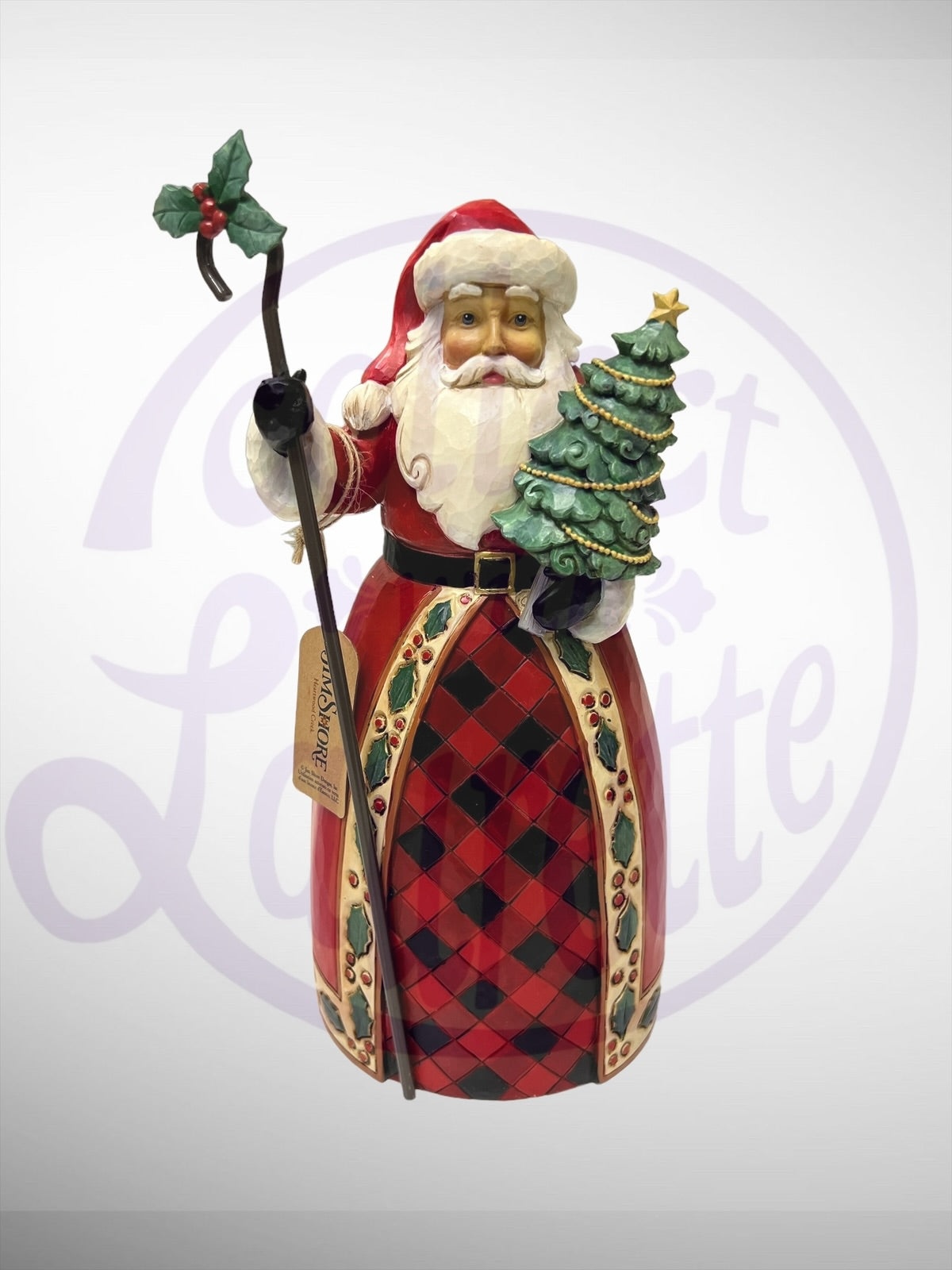 Jim Shore Heartwood Creek - Highland Glen Christmas Traditions Santa Figurine