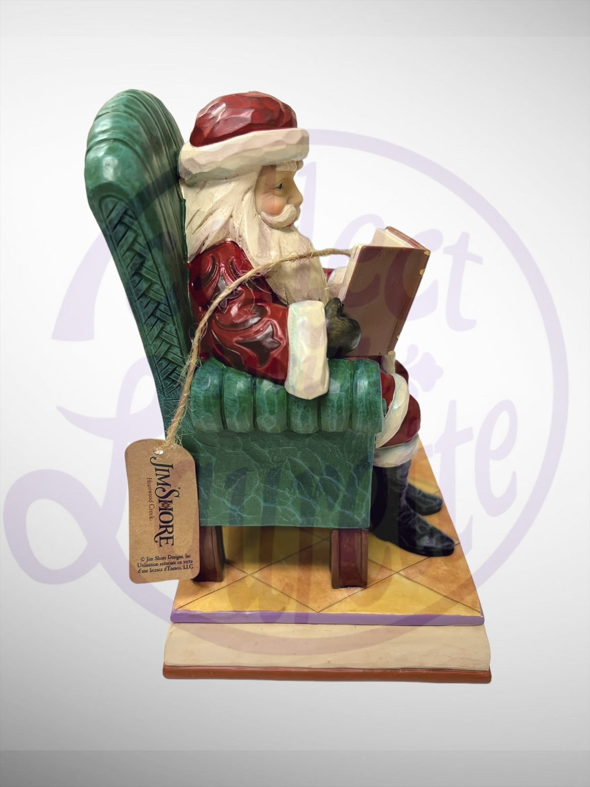 Jim Shore Heartwood Creek - 'Twas The Night Before Christmas A Christmas Tradition Santa Figurine