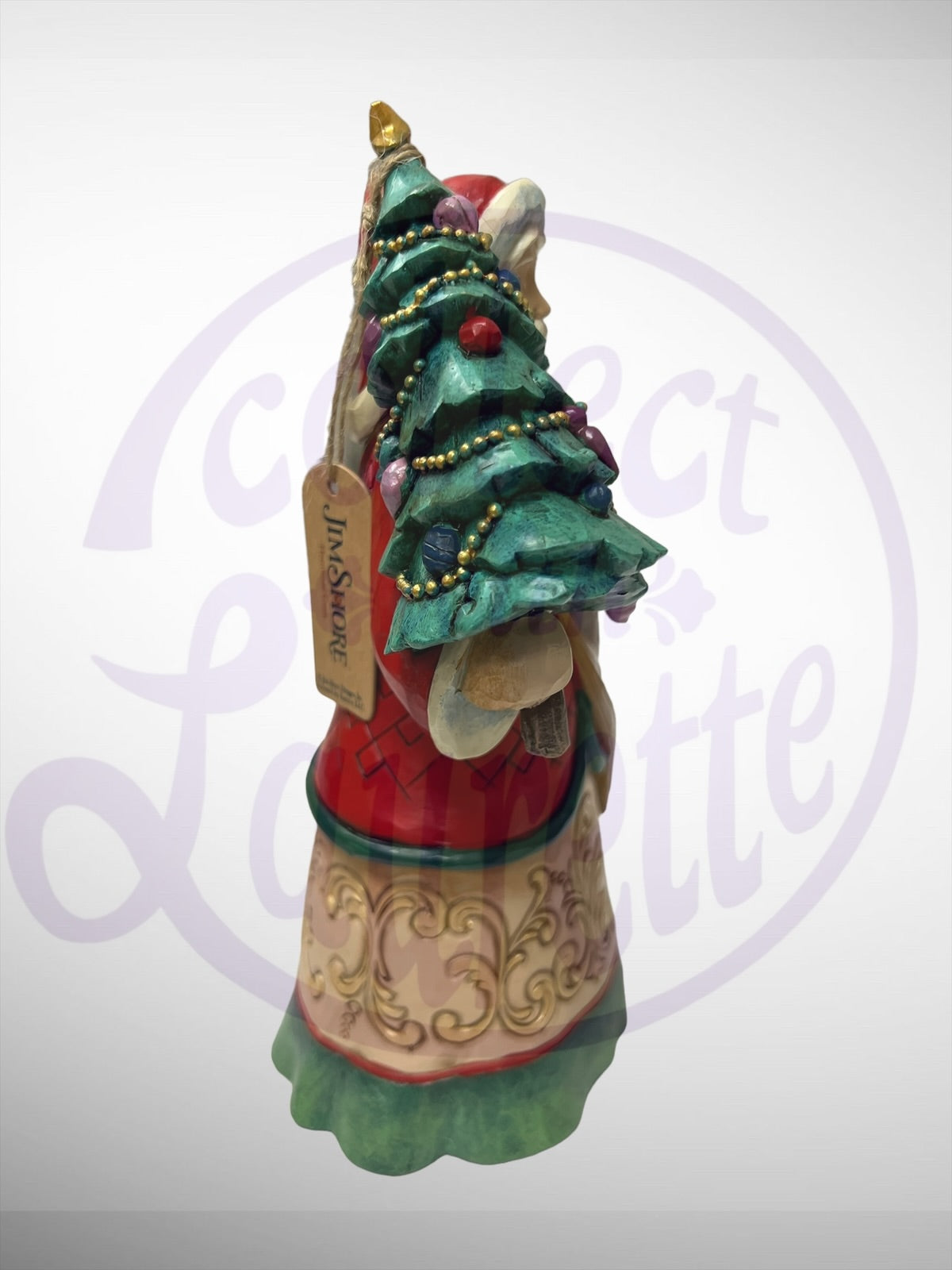 Jim Shore Heartwood Creek - Sharing Merriment and Cheer Santa Figurine