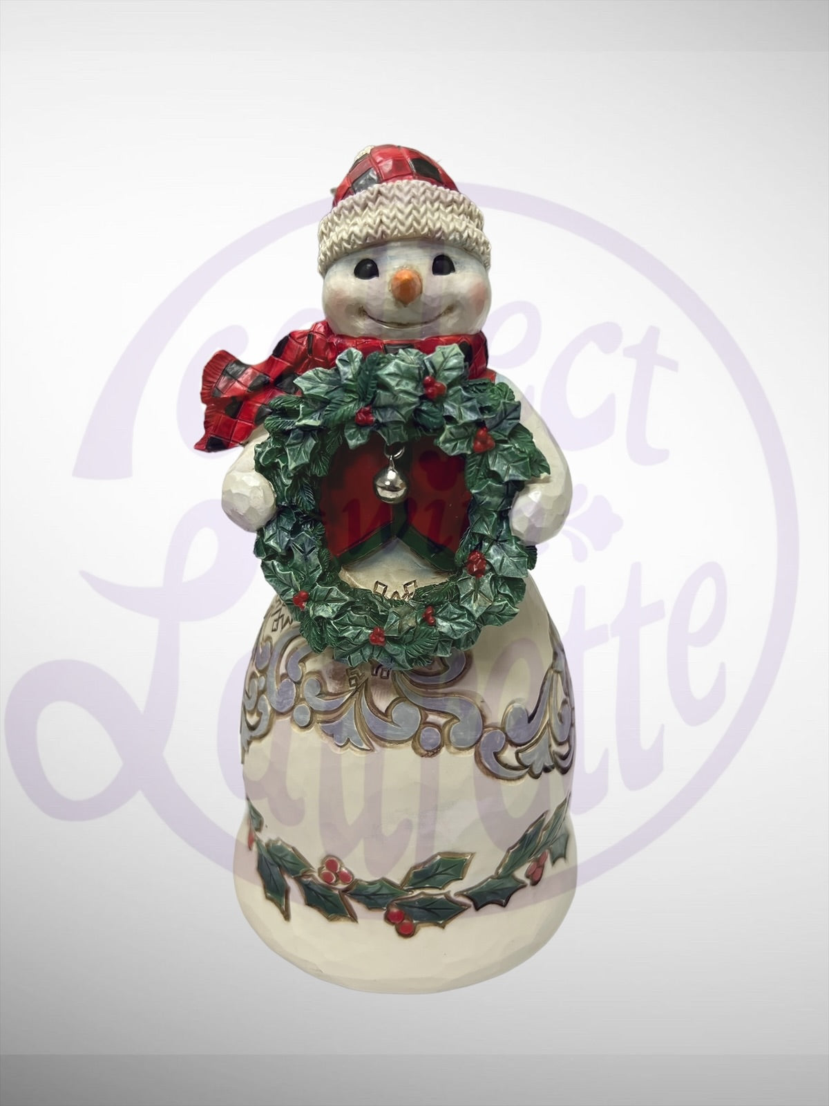 Jim Shore Heartwood Creek - Highland Glen Warm Winter Wishes Snowman Figurine