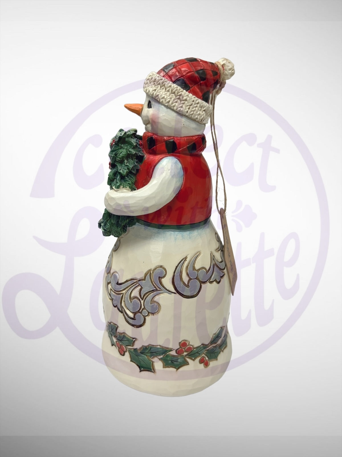 Jim Shore Heartwood Creek - Highland Glen Warm Winter Wishes Snowman Figurine