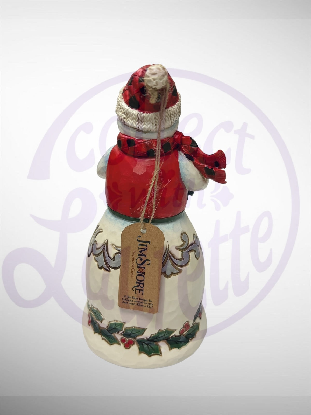 Jim Shore Heartwood Creek - Highland Glen Warm Winter Wishes Snowman Figurine