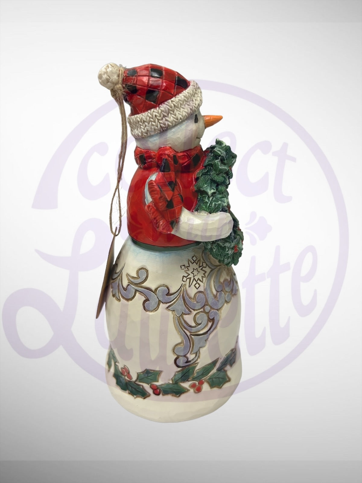 Jim Shore Heartwood Creek - Highland Glen Warm Winter Wishes Snowman Figurine