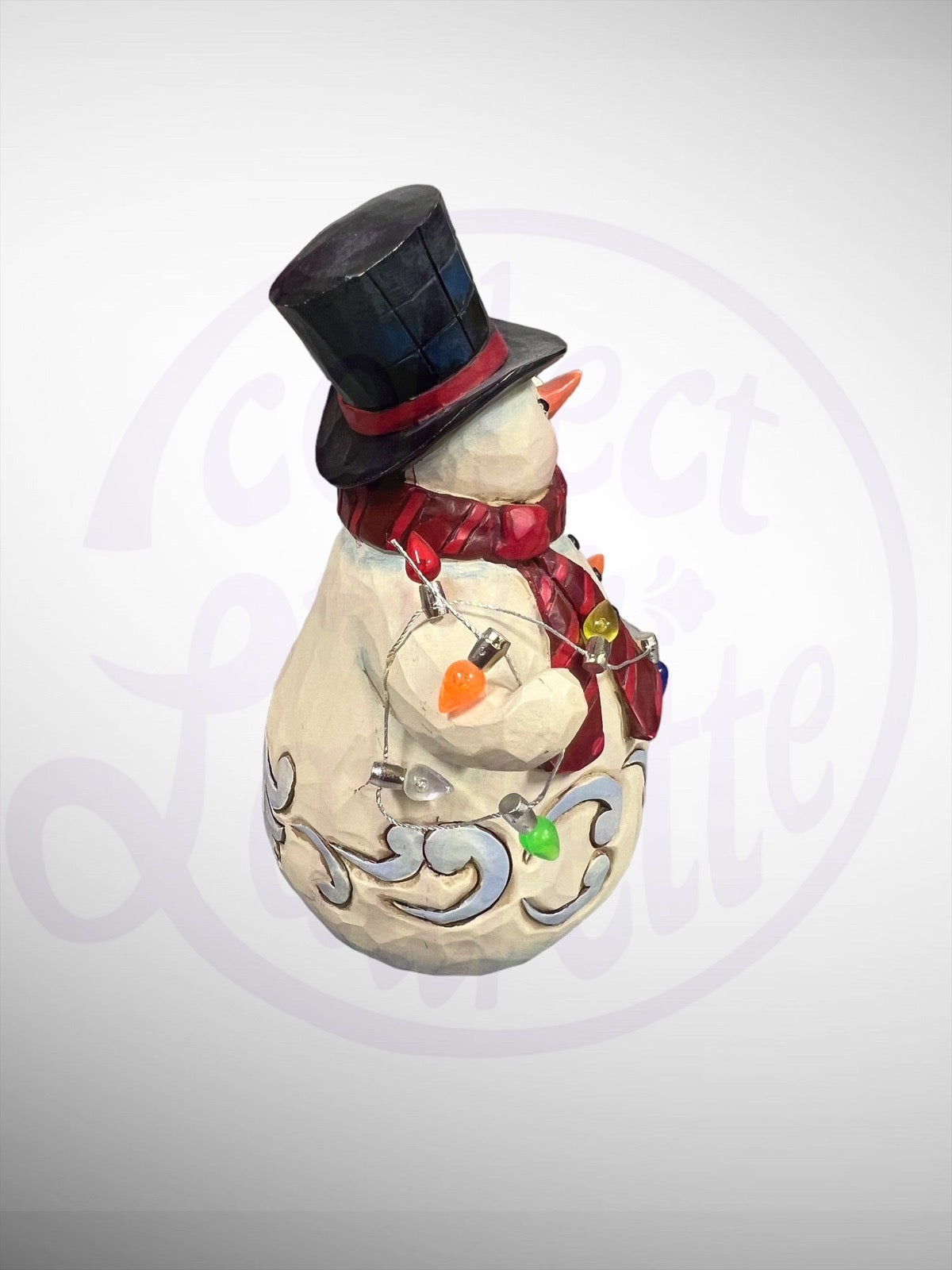 Jim Shore Heartwood Creek - Making Seasons Bright Small Snowman Figurine (No Box)