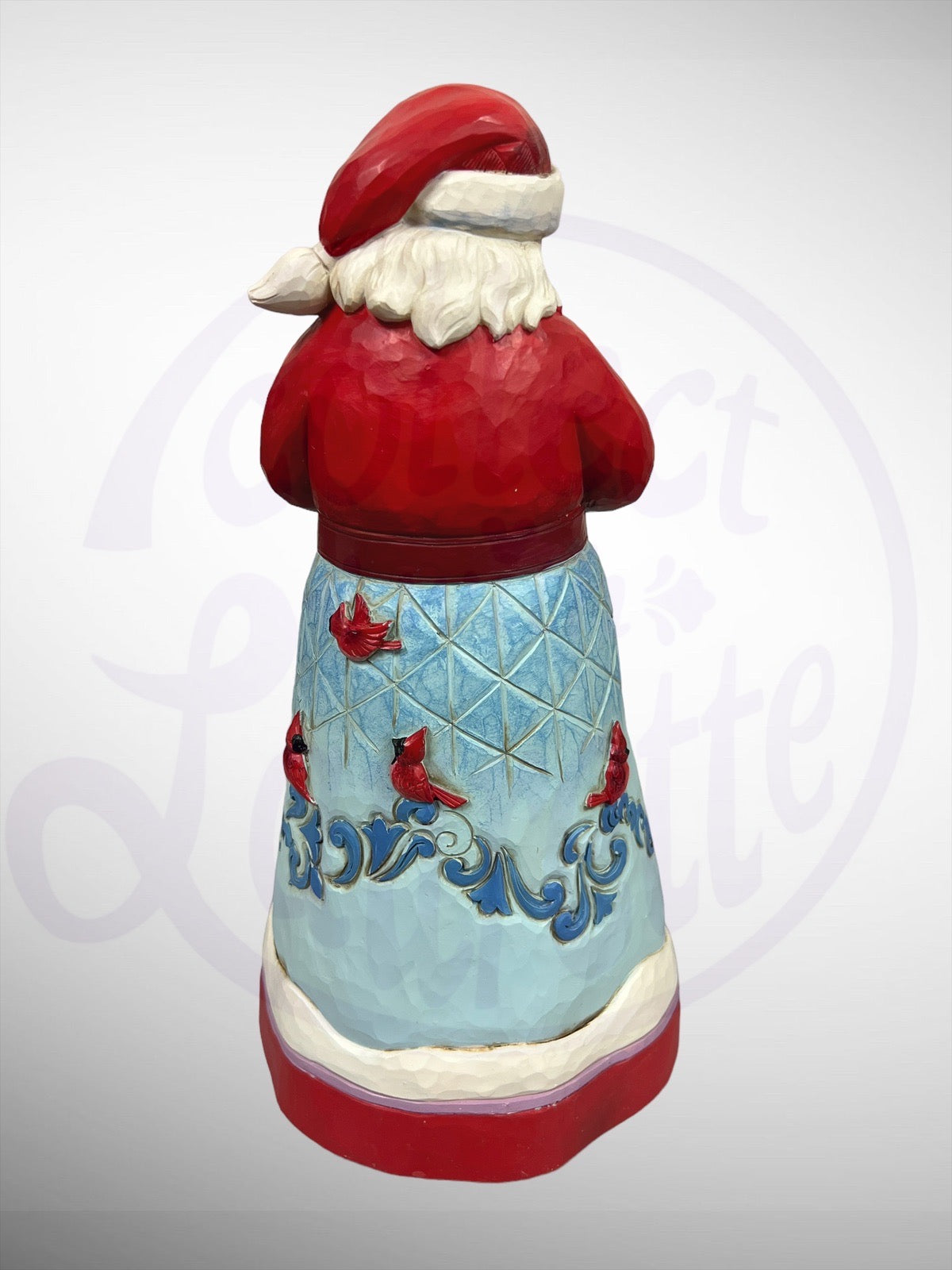 Jim Shore Heartwood Creek - Cardinal Company Tall Santa Claus Figurine