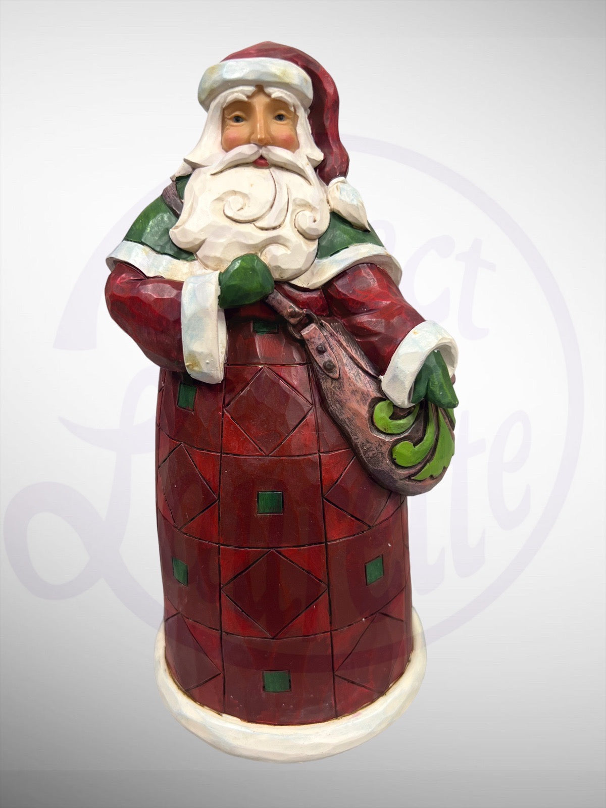 Jim Shore Heartwood Creek - Be A Blessing, Ease A Burden Santa Claus with Sack Figurine