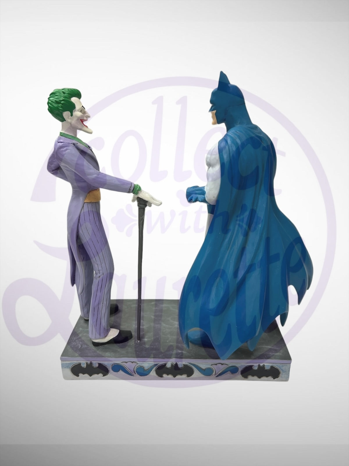 Jim Shore DC Comics - Batman vs. The Joker Figurine