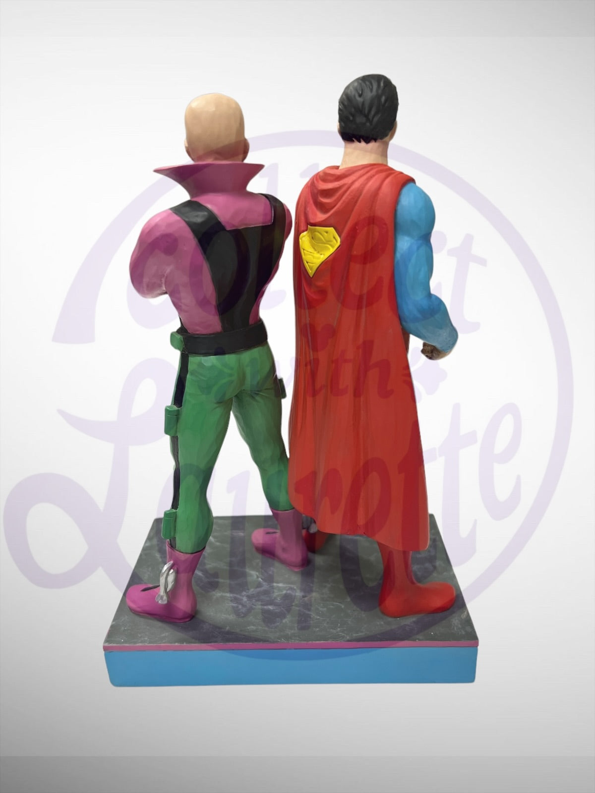 Jim Shore DC Comics - Superman vs. Lex Luthor Figurine