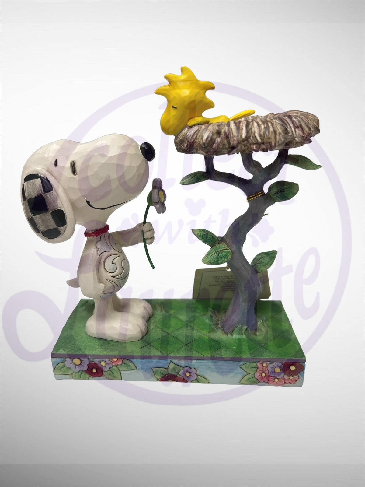 Jim Shore Peanuts - Nest Warming Gift Snoopy Woodstock Figurine