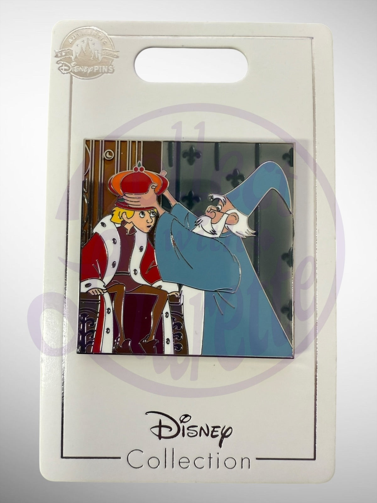 Disney Parks Pin Trading Collection - Sword in the Stone Wart King Arthur Merlin Pin
