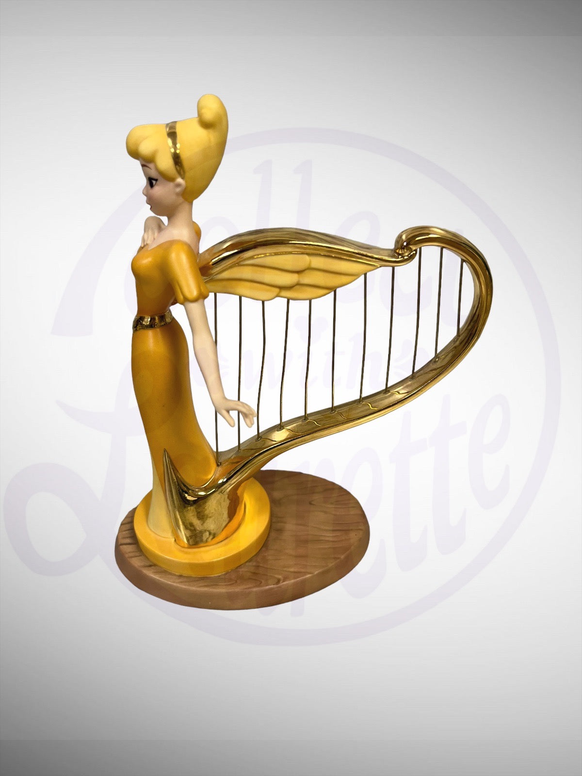Walt Disney Classics Collection - WDCC Mickey and the Beanstalk Beautiful Diversion Singing Harp Figurine