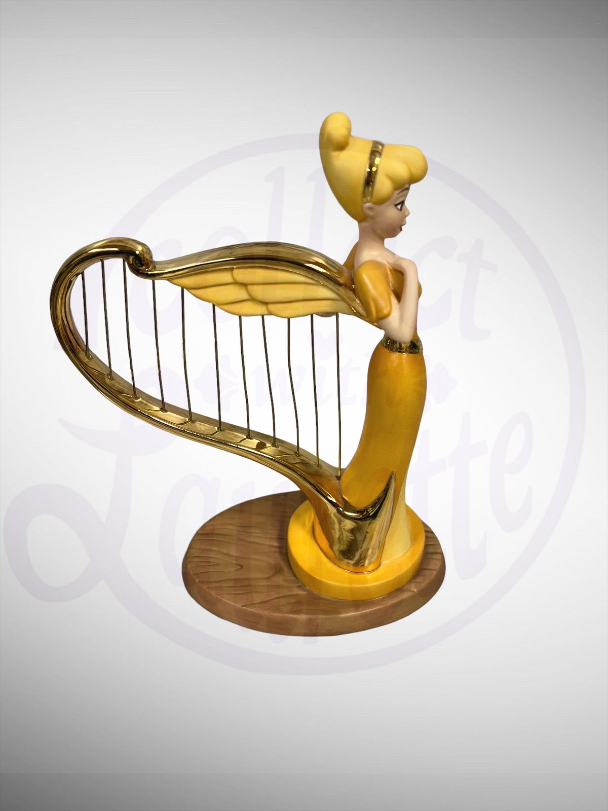 Walt Disney Classics Collection - WDCC Mickey and the Beanstalk Beautiful Diversion Singing Harp Figurine