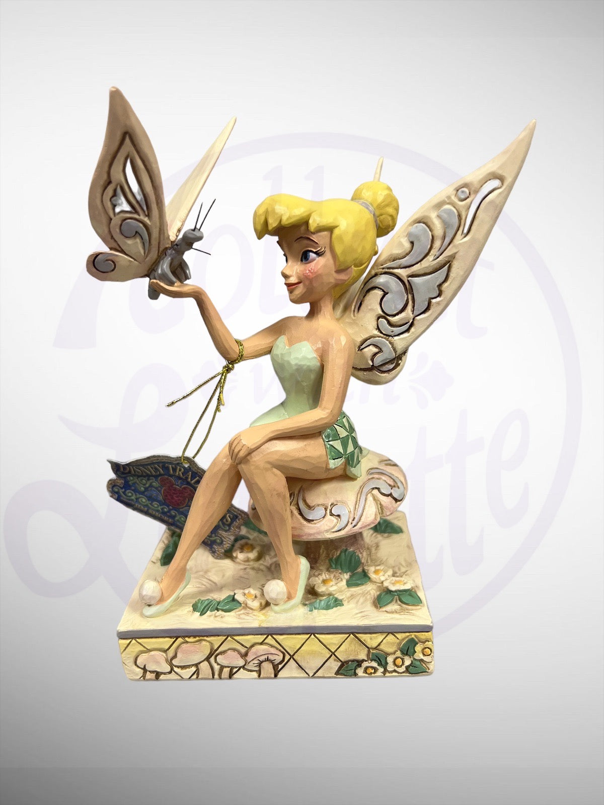 Jim Shore Disney Traditions - Passionate Pixie Tinker Bell Peter Pan White Woodland Figurine