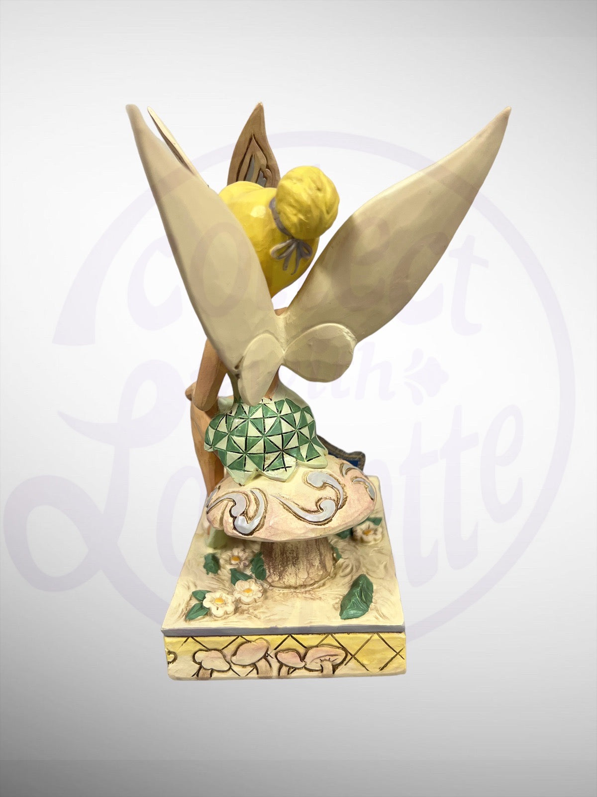 Jim Shore Disney Traditions - Passionate Pixie Tinker Bell Peter Pan White Woodland Figurine