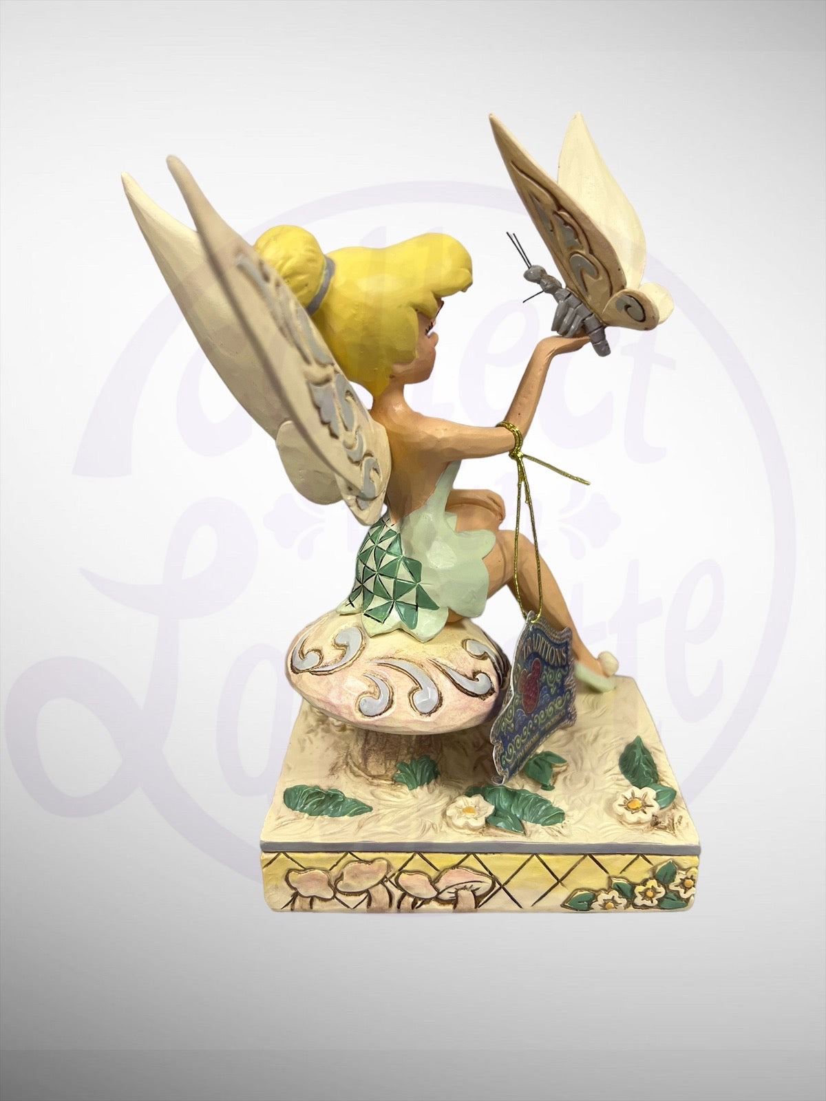 Jim Shore Disney Traditions - Passionate Pixie Tinker Bell Peter Pan White Woodland Figurine