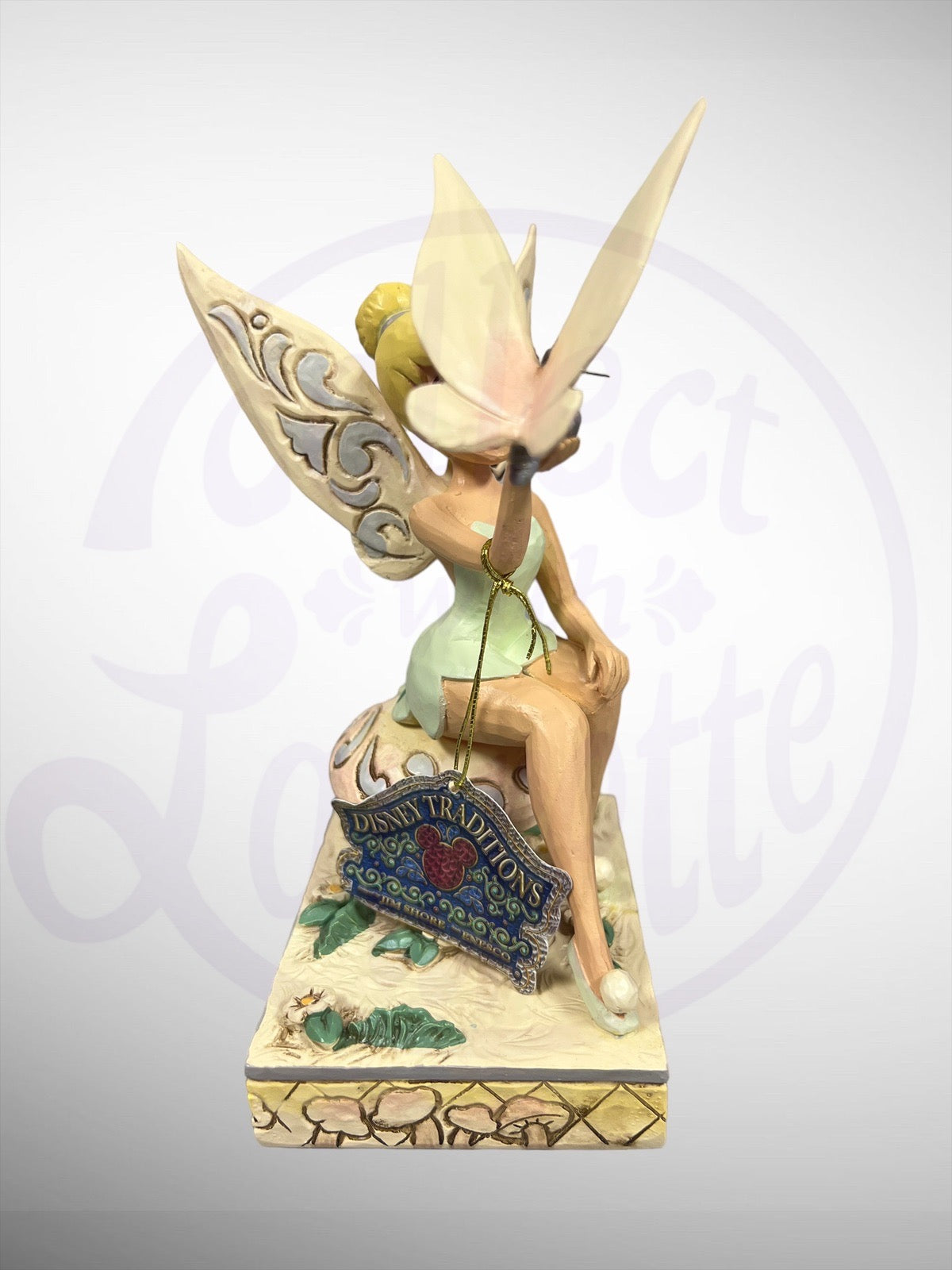 Jim Shore Disney Traditions - Passionate Pixie Tinker Bell Peter Pan White Woodland Figurine